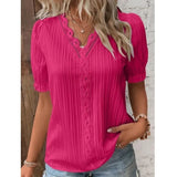 Women's Ruffle Sleeves Fashion Designer Off Shoulder T-Shirts (Plus Size)