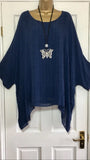 Women's Ruffle Trim 2-6XL Tops Fashion Designer Blouse T-Shirts (Plus Size)
