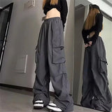 Women's S-2XL Ruffled Cargo Fashion Designer Pants