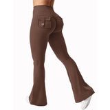 Women's S-2XL Wide Leg High Stretch Fashion Designer Pants