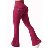 Women's S-2XL Wide Leg High Stretch Fashion Designer Pants