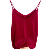 Women's Satin Crop Tank Fashion Designer S-2XL Tops Singlets