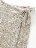 Women's Sequin Bow Tie Fashion Designer Skirts (Midi)-Women's Fashion Designer Skirts