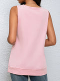 Women's Sequin Draped Fashion Designer 3-5XL Singlets (Plus Size)