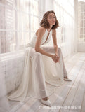 Women's Sheer Mesh S-2XL Fashion Designer Split Jumpsuits