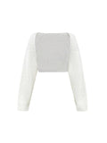 Women's Shrug Knitted Tank Tops Fashion Designer Cardigans-Women's Fashion Designer Jerseys Tops