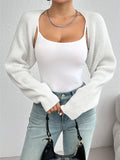 Women's Shrug Knitted Tank Tops Fashion Designer Cardigans-Women's Fashion Designer Jerseys Tops