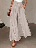 Women's Skirt Wide-Leg S-2XL Fashion Designer Pants-Women's Fashion Designer Leggings / Pants-International Women's Clothing