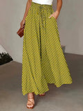 Women's Skirt Wide-Leg S-2XL Fashion Designer Pants-Women's Fashion Designer Leggings / Pants-International Women's Clothing