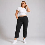 Women's Slim Fit 2-9XL Fashion Designer Pants (Plus Size)