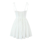 Women's Sling Corset Fashion Designer Mini S-L Dresses (Short)
