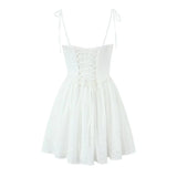 Women's Sling Corset Fashion Designer Mini S-L Dresses (Short)