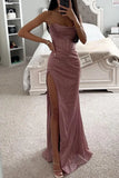 Women's Split S-2XL Fashion Designer Sequin Prom Dresses (Long)