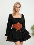Women's Square Neck Fashion Designer S-XL Romper Jumpsuits