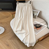 Women's Straight 4-9XL Elastic Waist Fashion Designer Pants (Plus Size)