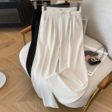 Women's Straight 4-9XL Elastic Waist Fashion Designer Pants (Plus Size)