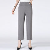 Women's Straight Leg 2-8XL Fashion Designer Office Pants (Plus Size)