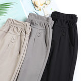 Women's Straight Leg 2-8XL Fashion Designer Office Pants (Plus Size)