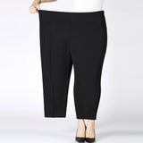 Women's Straight Leg 2-8XL Fashion Designer Office Pants (Plus Size)