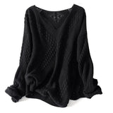 Women's Sweater Hollow Out Fashion Designer M-4XL Cardigans (Plus Size)