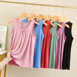 Women's Tops Fashion Designer 6XL High Modal Singlets (Plus Size)-Women's Tops Fashion Designer Plus Size Singlets