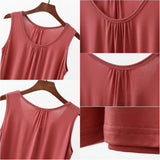 Women's Tops Fashion Designer 6XL High Modal Singlets (Plus Size)-Women's Tops Fashion Designer Plus Size Singlets