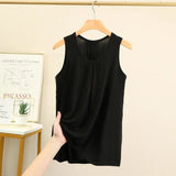Women's Tops Fashion Designer 6XL High Modal Singlets (Plus Size)-Women's Tops Fashion Designer Plus Size Singlets