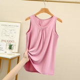 Women's Tops Fashion Designer 6XL High Modal Singlets (Plus Size)-Women's Tops Fashion Designer Plus Size Singlets