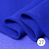 Women's Tops 2-6XL Fashion Designer Chiffon Blouse T-Shirts (Plus Size)-Women's Tops Fashion Designer Plus Size T-Shirts / Blouses-Blue-Women&#x27;s fashion designer plus size clothes