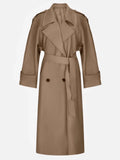 Women's Trench Coat Fashion Designer Double Breasted S-L Jackets-Women's Fashion Designer Jackets-International Women's Clothing