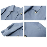 Women's Trench Fashion Designer S-XL Double Breasted Jackets