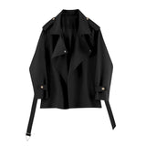 Women's Trench Fashion Designer S-XL Double Breasted Jackets