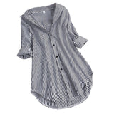 Women's Tunic Button Sleeve Fashion Designer T-Shirts (Plus Size)