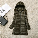 Women's Ultra Lightweight L-8XL Purple Designer Puffer Jackets (Plus Size)