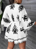 Women's V-Neck Fashion Designer 2-5XL Rompers (Plus Size)-Women's Fashion Designer Long-Sleeve Tops-Women&#x27;s fashion designer plus size clothes
