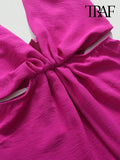 Women's V-Neck Plunge Ruffles Fashion Designer Jumpsuits-Women's Fashion Designer Rompers / Jumpsuits