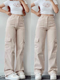 Women's Vintage Cargo Fashion Designer 2-3XL Pants (Plus Size)