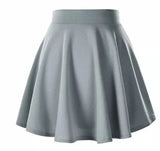Women's Vintage Tennis Ruffled Fashion Designer Mini Skirts (Short)