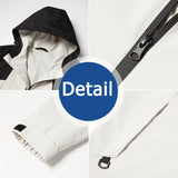 Women's Waterproof Fashion Designer Windbreaker 1-8XL Jackets (Plus Size)