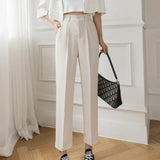 Women's Wide Leg Fashion Designer Harem High Waist Pants