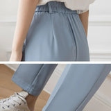 Women's Wide Leg Fashion Designer Harem High Waist Pants