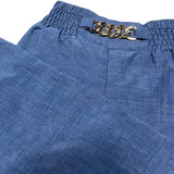 Women's Wide Leg Flared S-2XL Linen Fashion Designer 3/4 Pants-Women's Fashion Designer Leggings / Pants-International Women's Clothing
