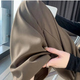 Women's Wide Leg Suit Fashion Designer High Waist Pants-Women's Fashion Designer Leggings / Pants