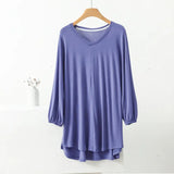 Women's XL-8XL O Neck Tops Fashion Designer Ruffle T-Shirts (Plus Size)-Women's Tops Fashion Designer T-Shirts / Blouses