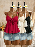 Women's XS-XL Crop Tops Fashion Designer Singlets