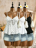 Women's XS-XL Crop Tops Fashion Designer Singlets