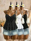 Women's XS-XL Crop Tops Fashion Designer Singlets