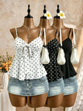 Women's XS-XL Crop Tops Fashion Designer Singlets