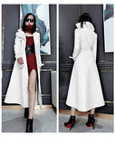 Women's Leather Trench Coat Fashion Designer Belted Jackets (Plus Size)-Women's Fashion Designer Jackets