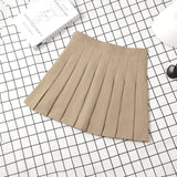 Women's High Waist Fashion Designer Pleated Skirts (Short)-Women's Fashion Designer Skirts